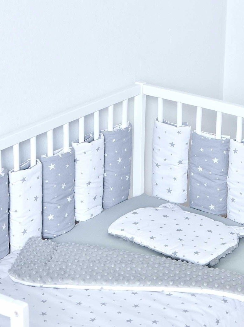 SEVIRA KIDS | Tour de lit modulable et réversible STELLA Blanc - Kiabi