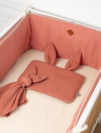 SEVIRA KIDS | Tour de lit universel en gaze de coton Jeanne