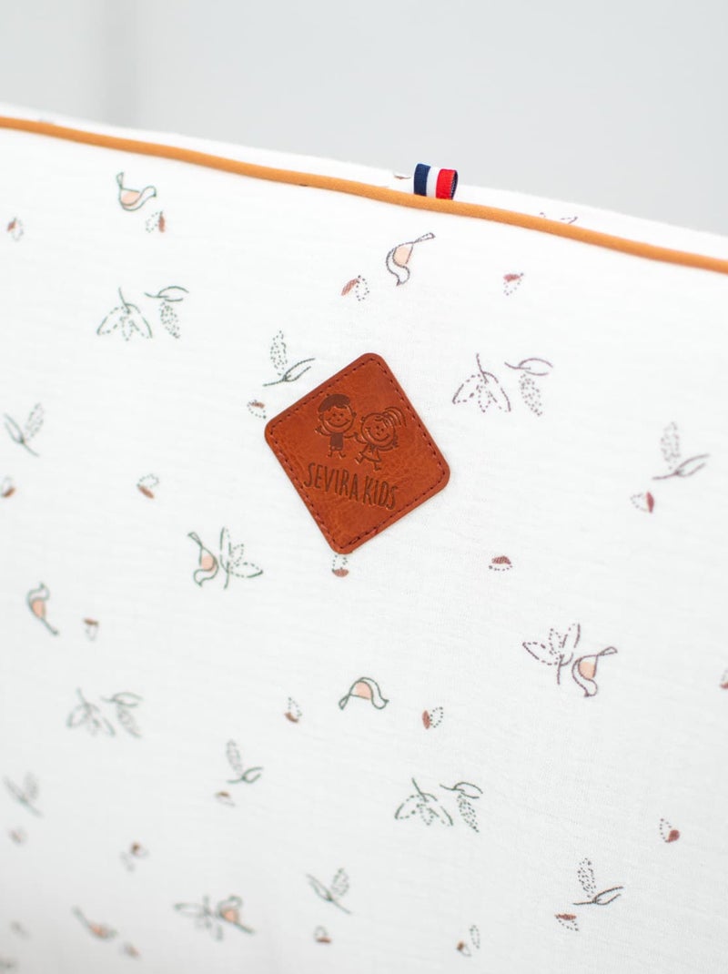 SEVIRA KIDS | Tour de lit universel en gaze de coton Melody Blanc - Kiabi