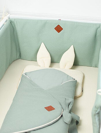 SEVIRA KIDS | Tour de lit universel en gaze de coton Nid d'abeille
