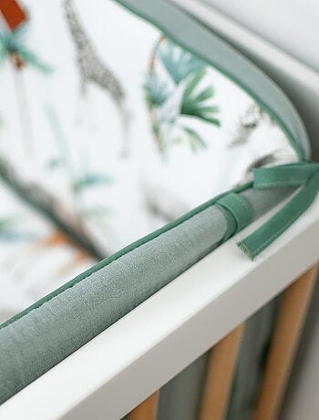 SEVIRA KIDS | Tour de lit universel en gaze de coton Safari