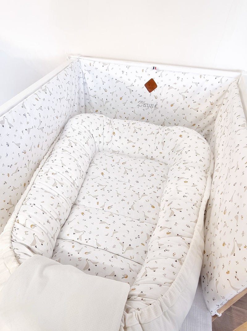SEVIRA KIDS | Tour de lit universel et déhoussable Sidonia Beige - Kiabi