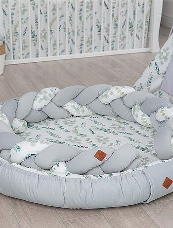 SEVIRA KIDS | Tresse de lit bébé universelle Eucalyptus