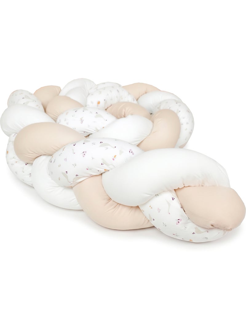 Sevira kids | tresse décorative 3 brins en coton sidonia Beige - Kiabi