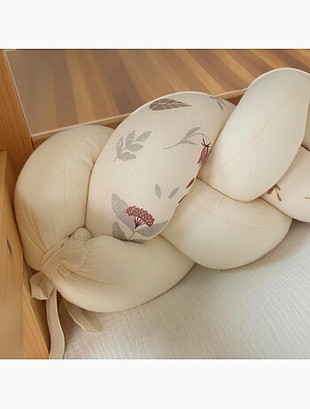 Sevira kids | tresse décorative 3 brins en gaze de coton aube