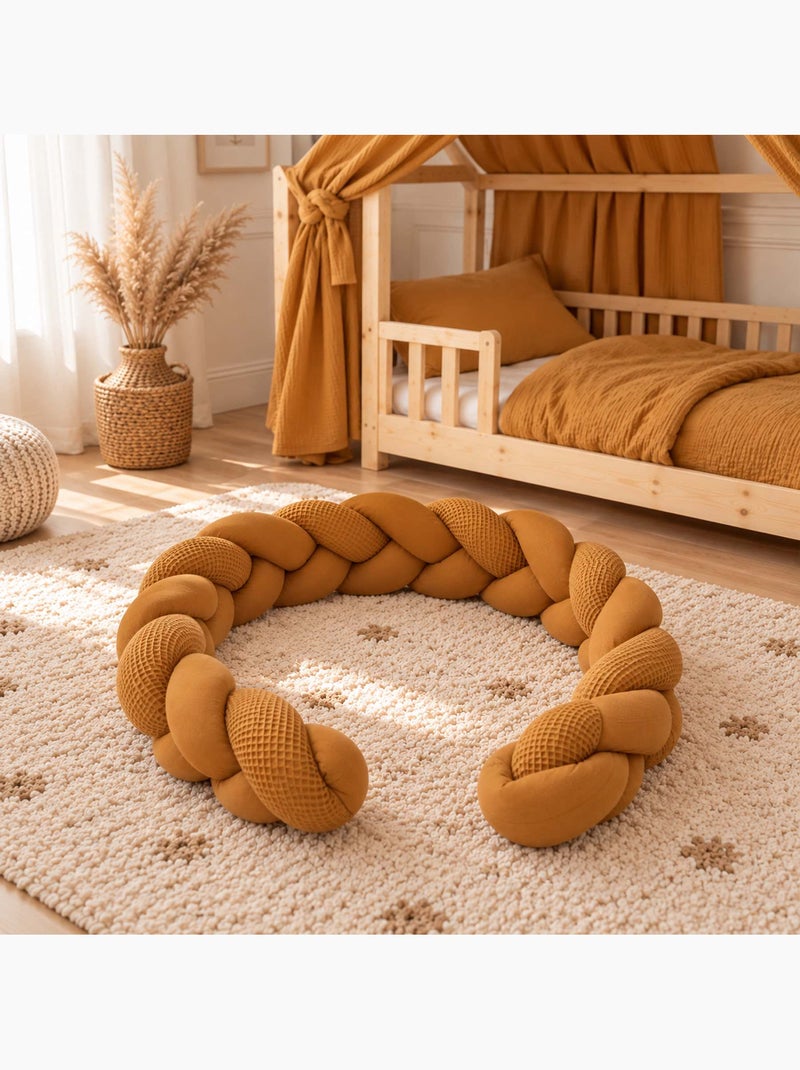 Sevira kids | tresse décorative 3 brins tendance Marron noisette - Kiabi