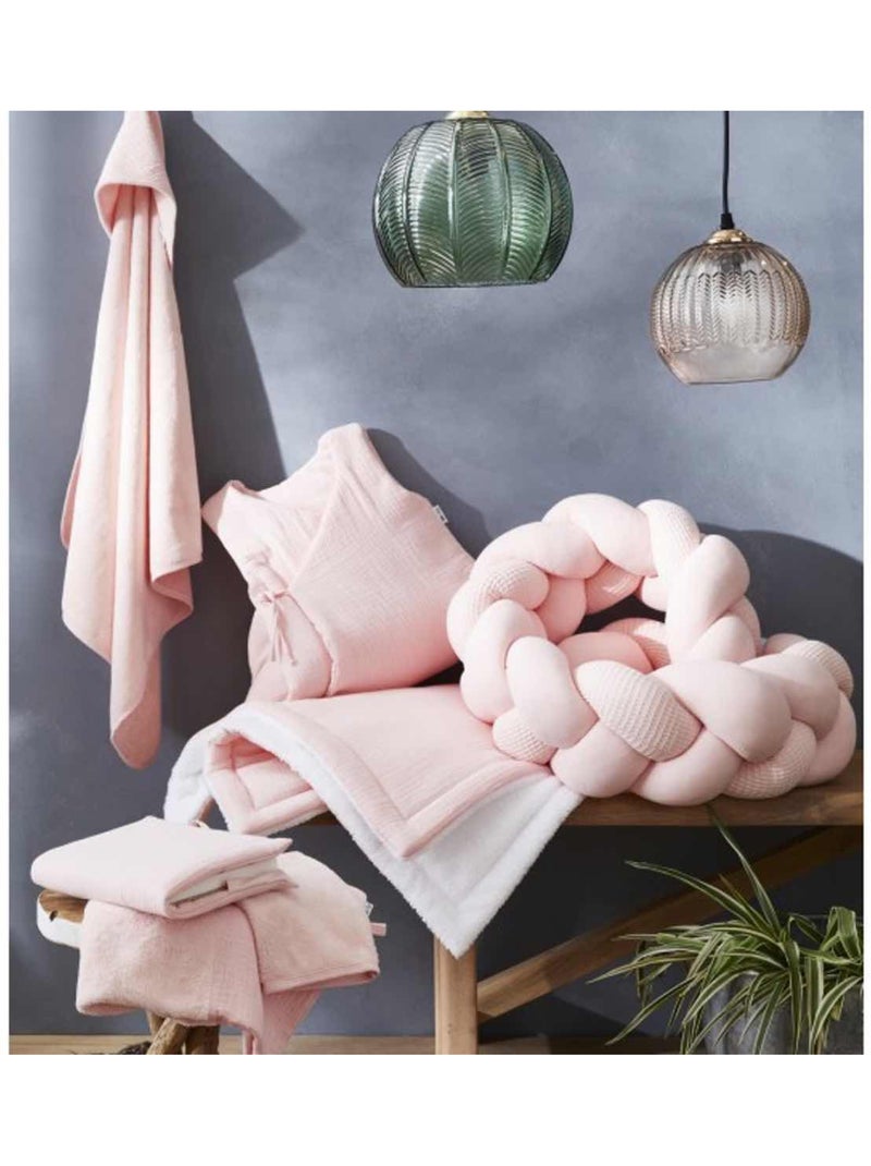 Sevira kids | tresse décorative 3 brins tendance Rose - Kiabi