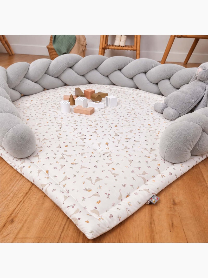 Sevira kids | tresse décorative 3 brins velvet Gris - Kiabi