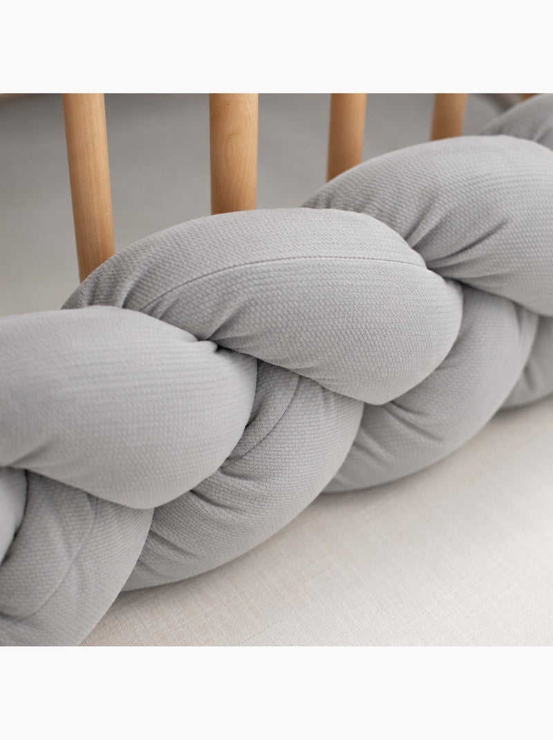 Sevira kids | tresse décorative 3 brins velvet Gris - Kiabi