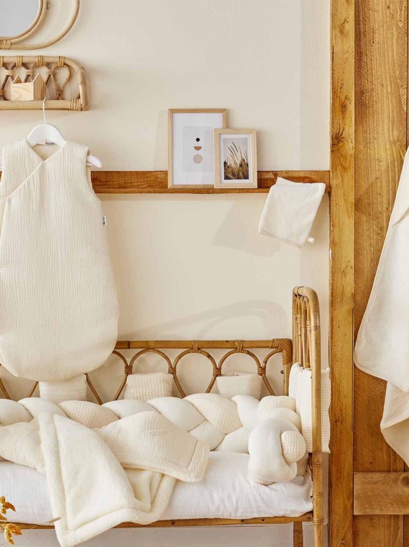 SEVIRA KIDS | Tresse tour de lit bébé tressé déco Tendance Ecru - Kiabi