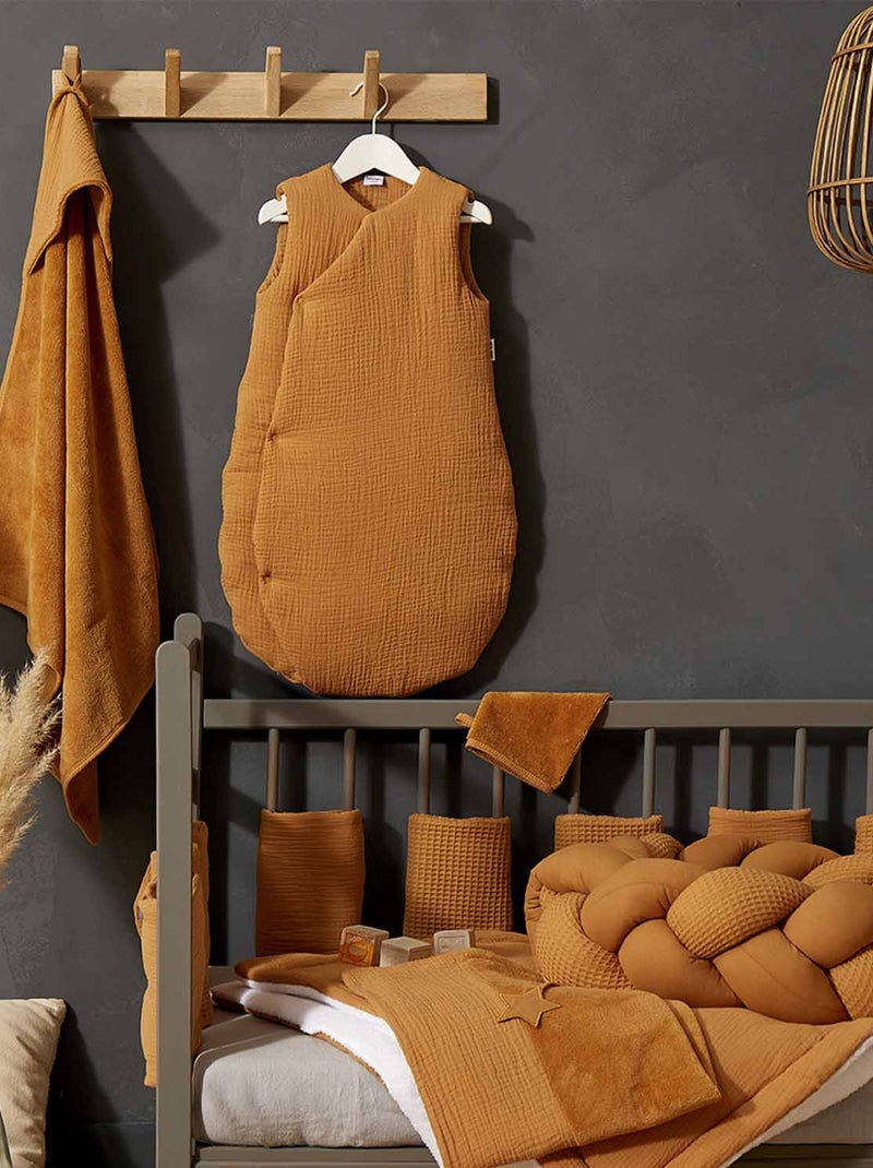 SEVIRA KIDS | Tresse tour de lit bébé tressé déco Tendance Marron noisette - Kiabi