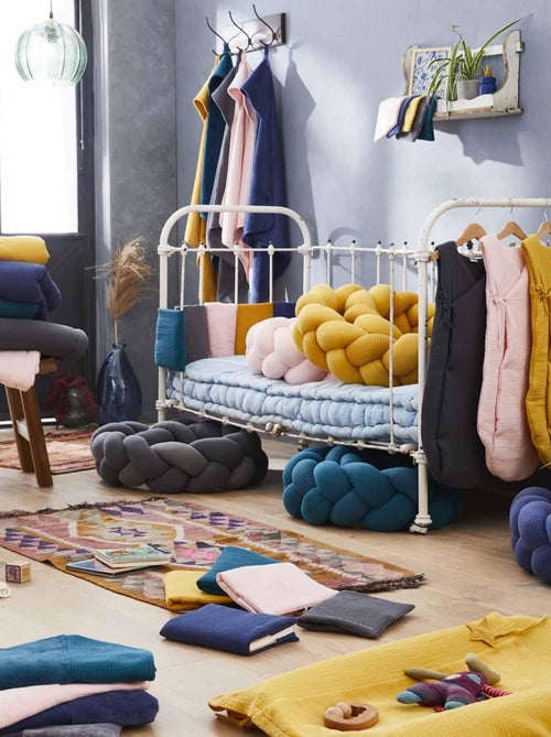 SEVIRA KIDS | Tresse tour de lit bébé tressé déco Tendance - Kiabi