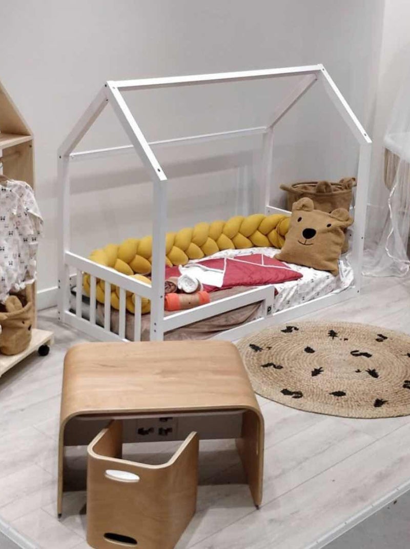 SEVIRA KIDS | Tresse tour de lit bébé tressé déco Tendance Rose - Kiabi