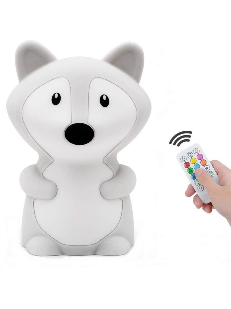 SEVIRA KIDS | Veilleuse lumineuse avec télécommande Renard Blanc - Kiabi