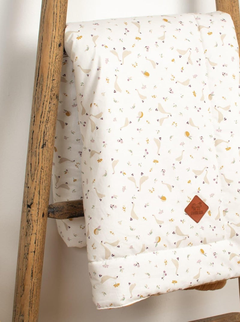 SEVIRA KIDS|Couverture bébé en gaze de coton Sidonia Blanc - Kiabi