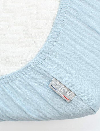 SEVIRA KIDS|Drap housse berceau en gaze de coton Jeanne