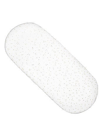 SEVIRA KIDS|Drap housse couffin ovale en gaze de coton Jeanne