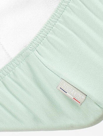 SEVIRA KIDS|Drap housse en coton jersey Uni