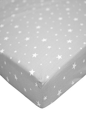 SEVIRA KIDS|Drap-housse en coton STELLA