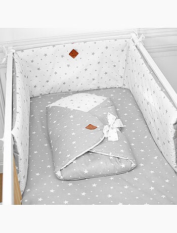 SEVIRA KIDS|Drap-housse en coton STELLA