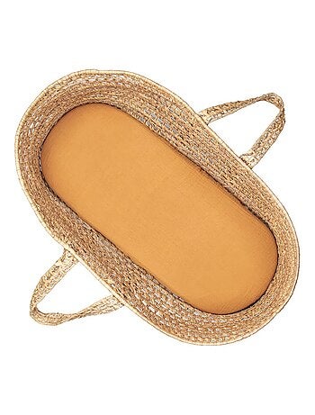 SEVIRA KIDS|Lot de 3 Draps housses couffin en gaze de coton Tendance