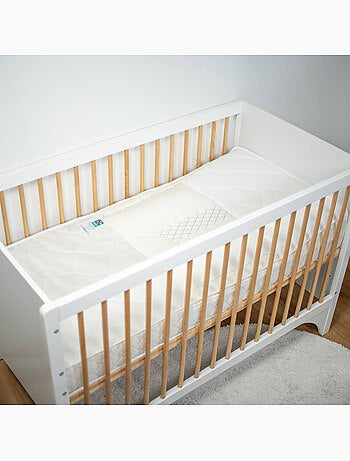 SEVIRA KIDS|Matelas Anti-Reflux avec plan Incliné et cale bébé amovible - Made in France