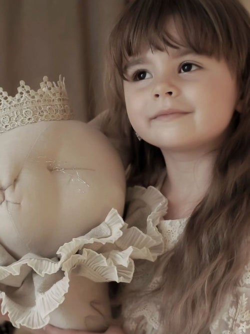 SEVIRA KIDS|Trophée mural Chat en lin – décoration chambre bébé enfant - Kiabi