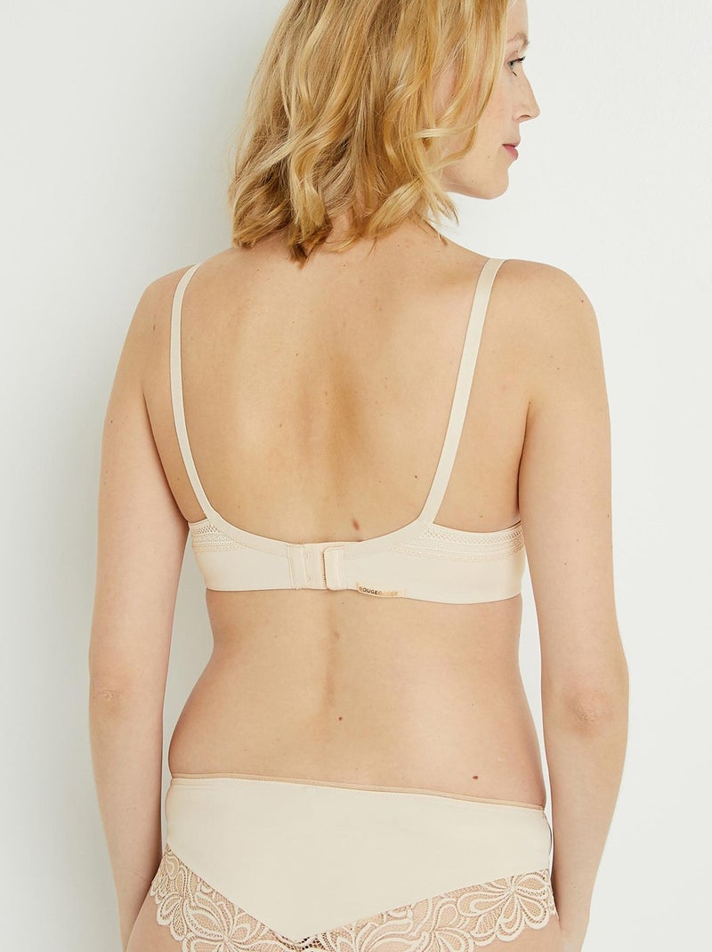 Sg ampli emboitant Salome - RougeGorge Lingerie Beige coquille - Kiabi
