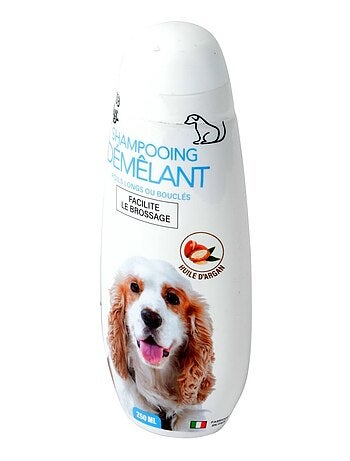 Shampoing démêlant pour chien