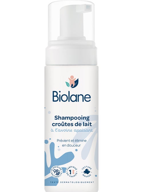 Shampooing croûtes de lait 150ml biolane - Kiabi Shampooing croûtes de lait 150ml biolane - Kiabi
