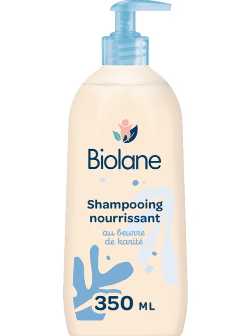 Shampooing nourissant cheveux bouclés 350ml biolane - Kiabi