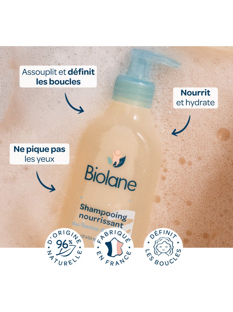 Shampooing nourissant cheveux bouclés 350ml biolane Multicolore - Kiabi