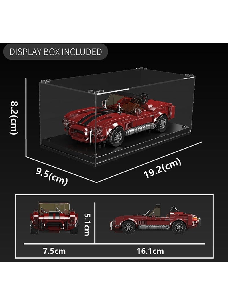 Shelby Cobra + Vitrine Rouge - Kiabi