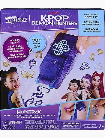 Shimmer me body art kpop demon hunter - spinmaster