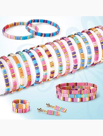 Shimmer 'n sparkle kit bracelets, boucles d'oreilles et bagues en perles tila