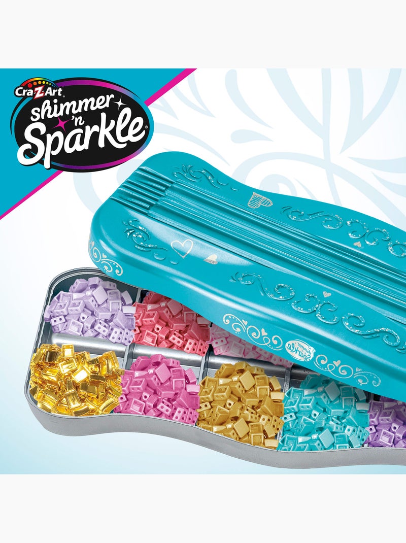 Shimmer 'n sparkle kit bracelets, boucles d'oreilles et bagues en perles tila N/A - Kiabi