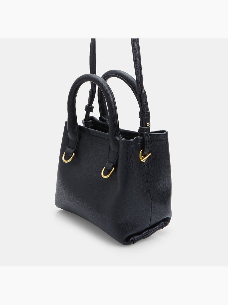 Shopper avec bandoulière Bata Noir - Kiabi