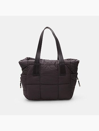 Shopper avec mini strass e coulisse