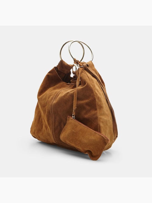 Shopper avec poignée en métal BATA - Kiabi