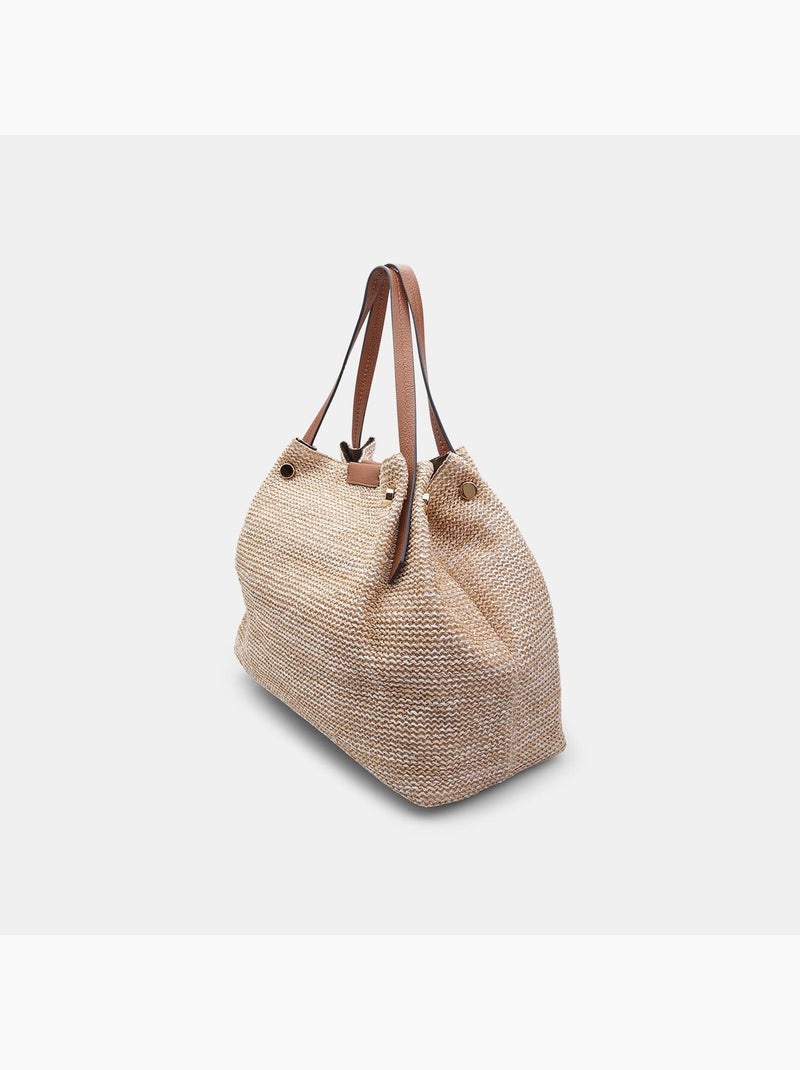 Shopper en raphia BATA Bronze - Kiabi