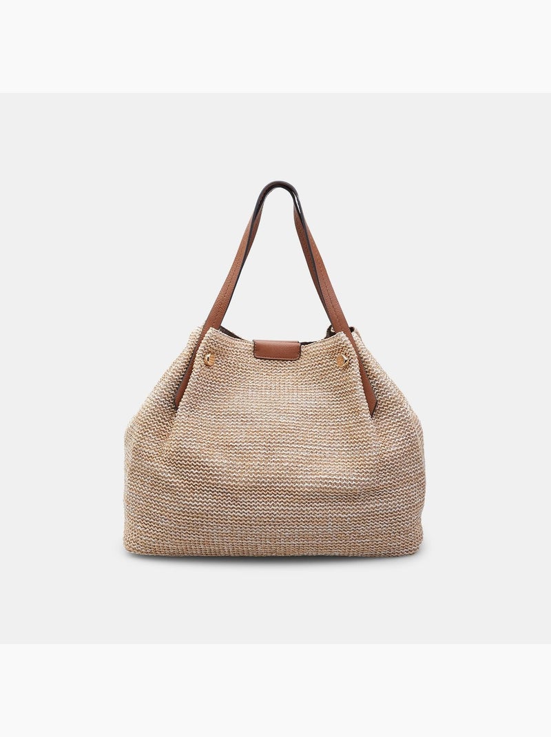 Shopper en raphia BATA Bronze - Kiabi