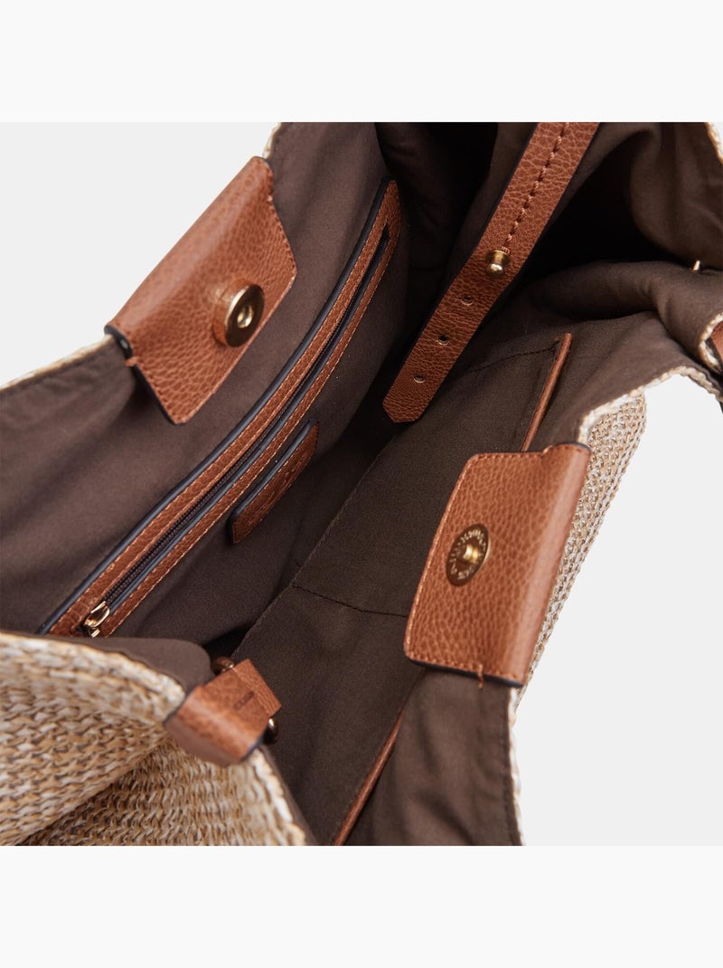 Shopper en raphia BATA Bronze - Kiabi