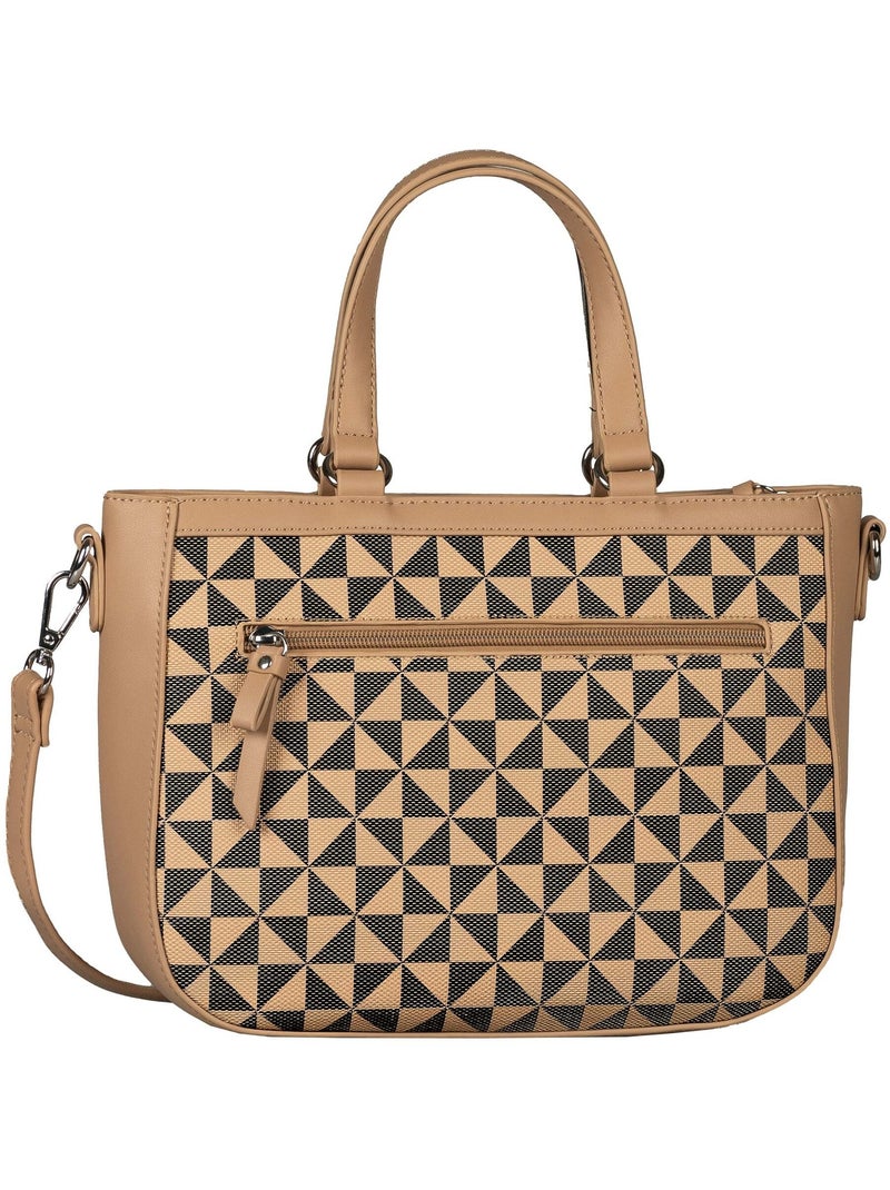 Shopping zip M imprimé noir MERIA Noir - Kiabi