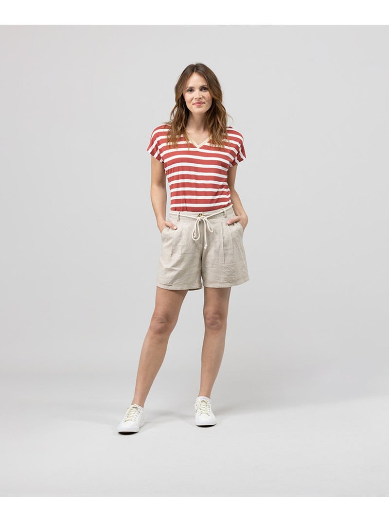 Short - Terre de Marins Beige - Kiabi