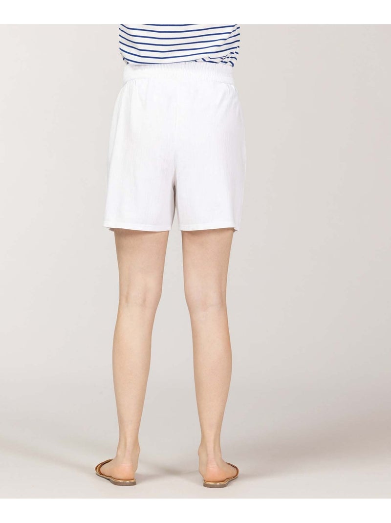 Short - Terre de Marins Blanc - Kiabi