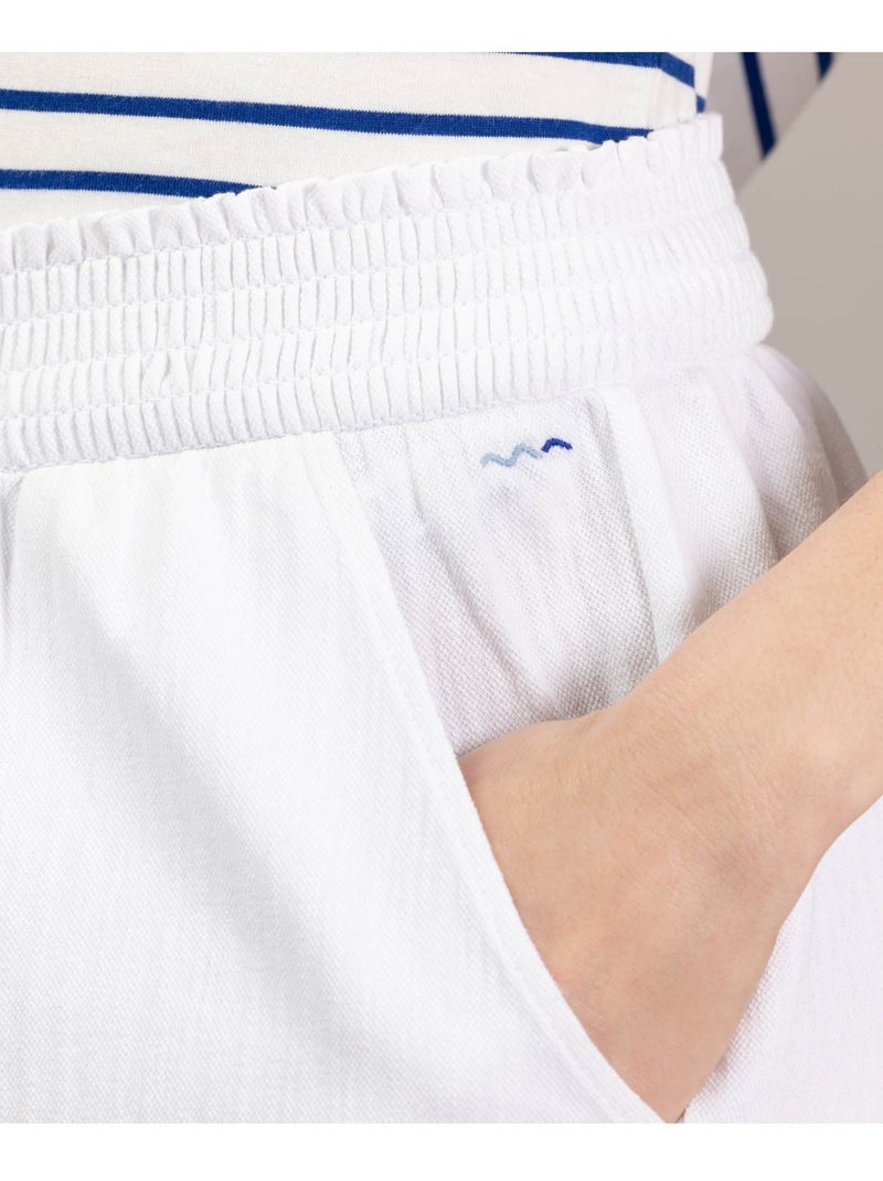 Short - Terre de Marins Blanc - Kiabi
