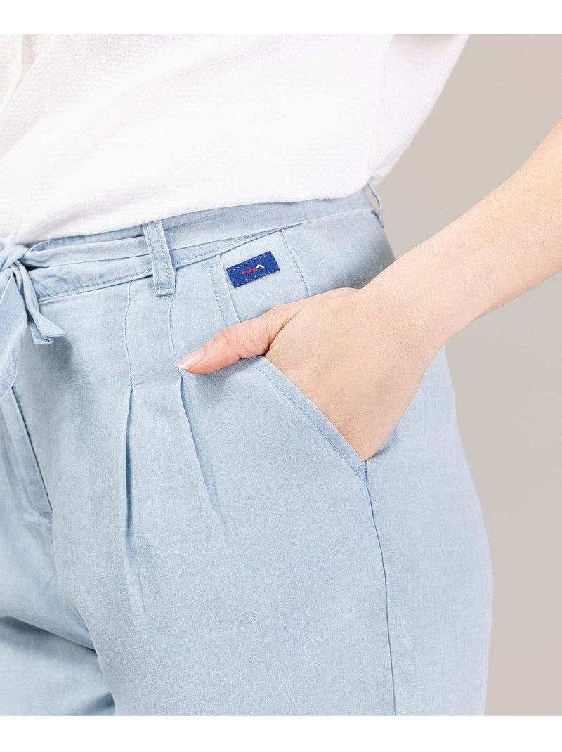 Short - terre de marins Bleu jean - Kiabi