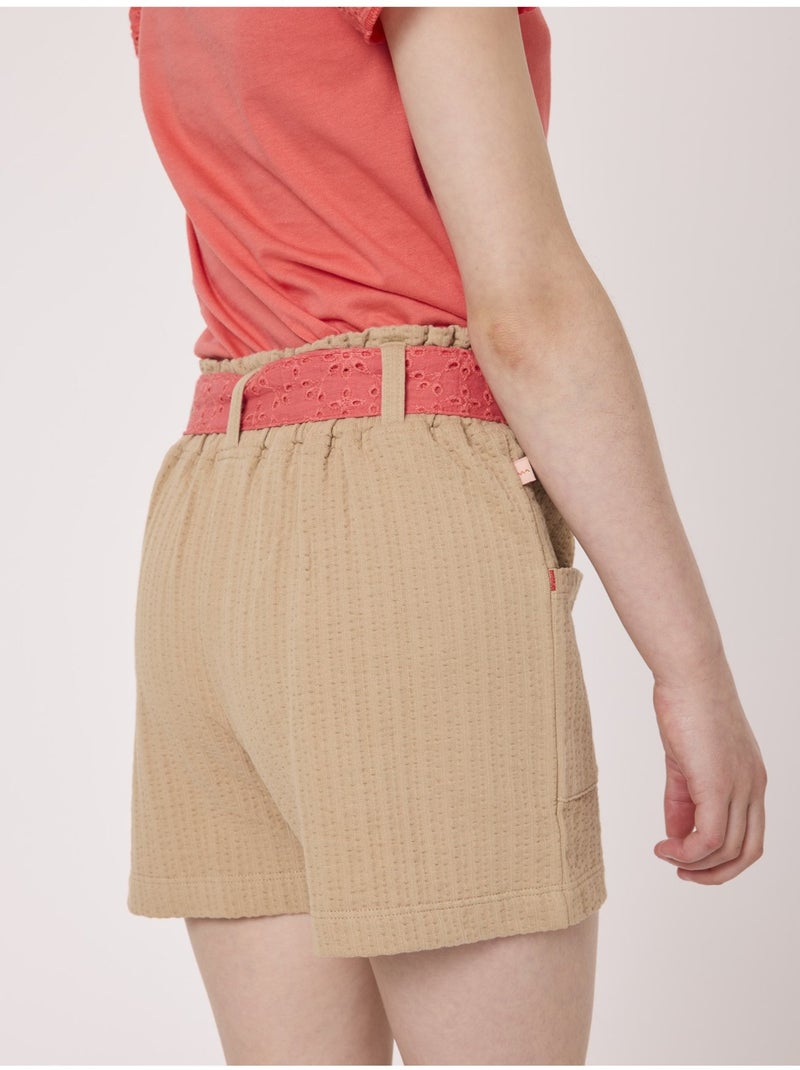 Short 100% coton - Terre de Marins Beige - Kiabi
