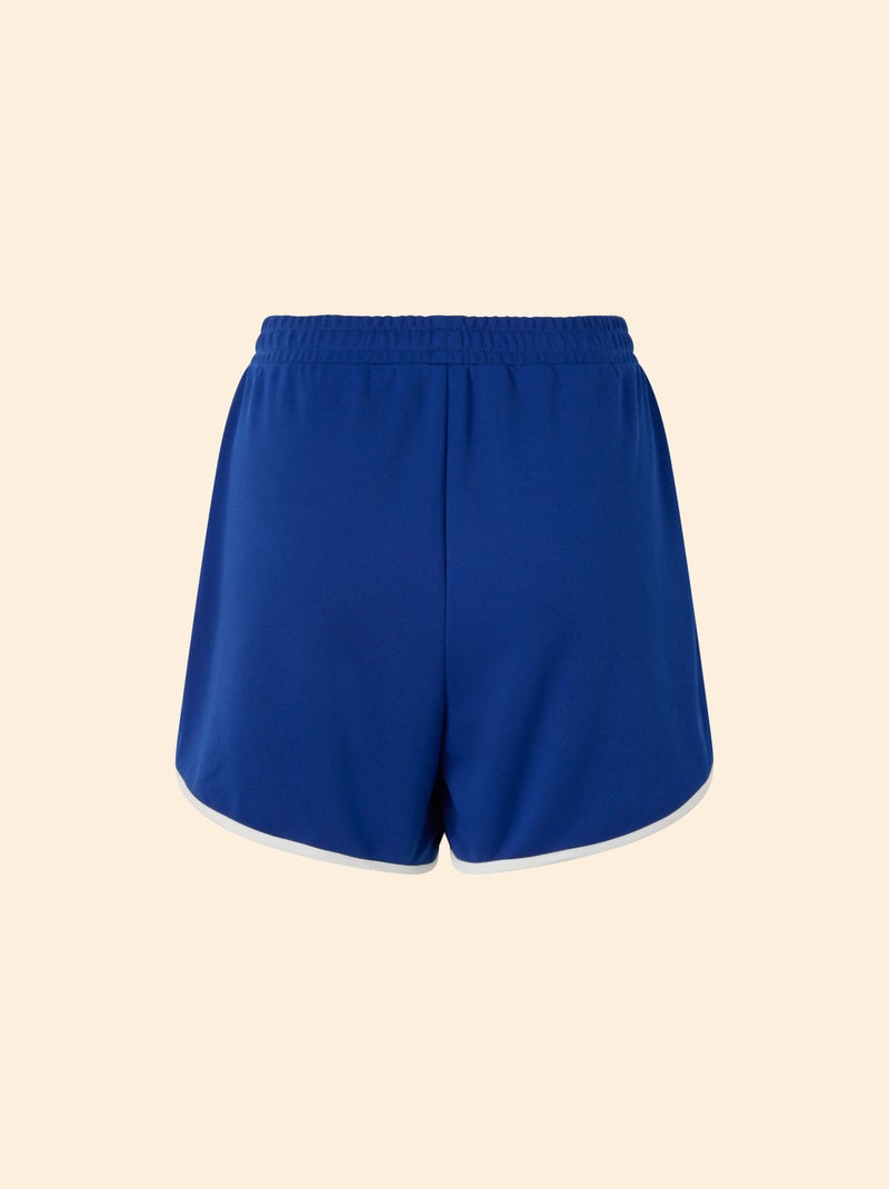 Short à bords contrastés - (ekstract) Bleu - Kiabi