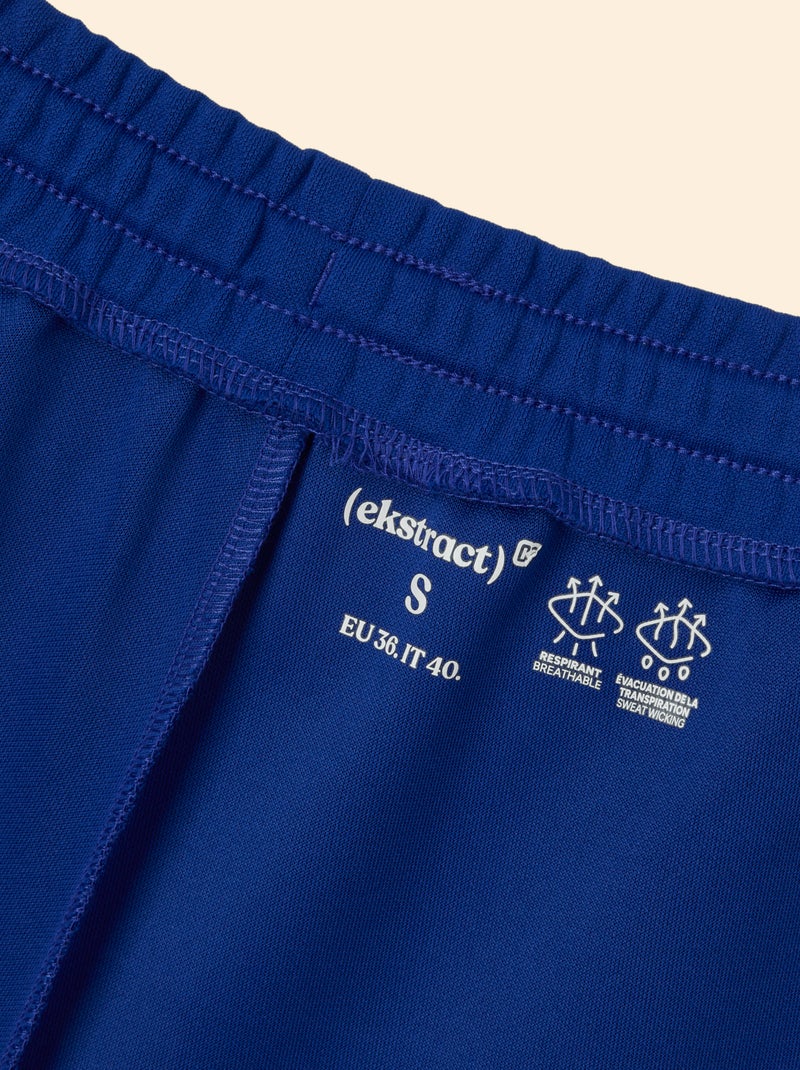 Short à bords contrastés - (ekstract) Bleu - Kiabi